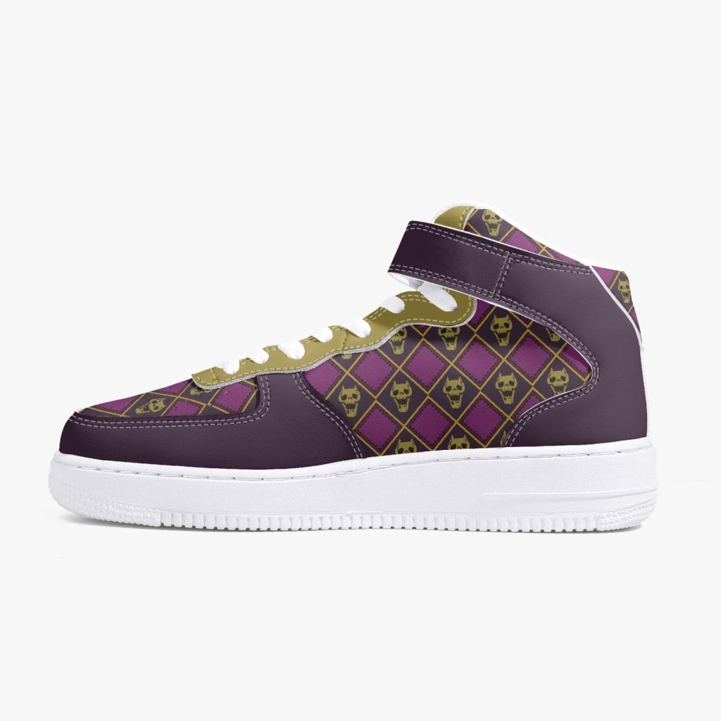 kira killer queen jojos bizarre adventure high top kamikaze shoes 5 - Anime Shoes UK Store