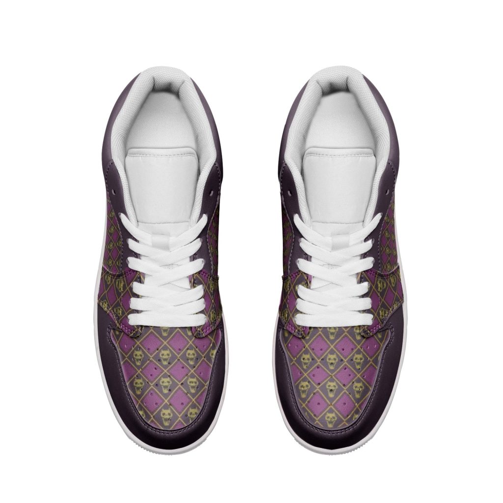 kira killer queen jojos bizarre advenure low top jd1 shoes 3 - Anime Shoes UK Store