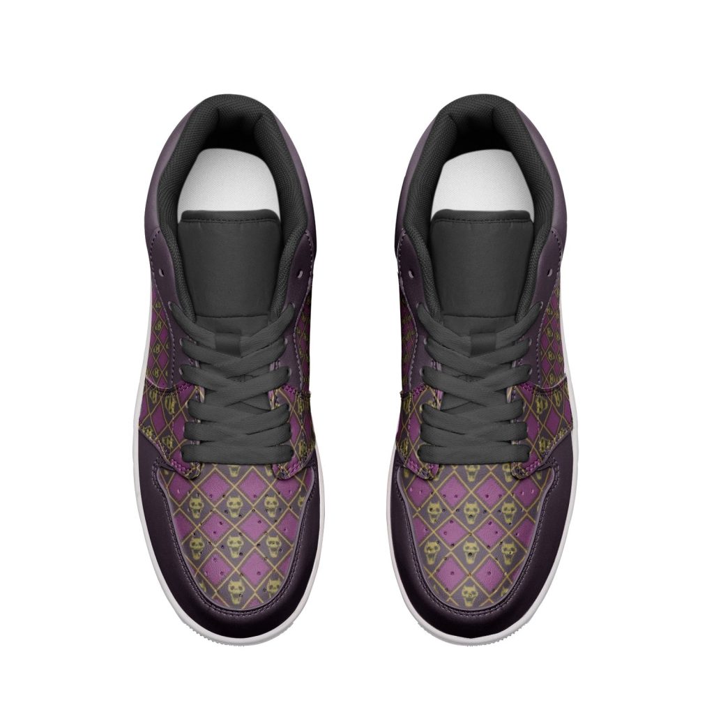 kira killer queen jojos bizarre advenure low top jd1 shoes 6 - Anime Shoes UK Store