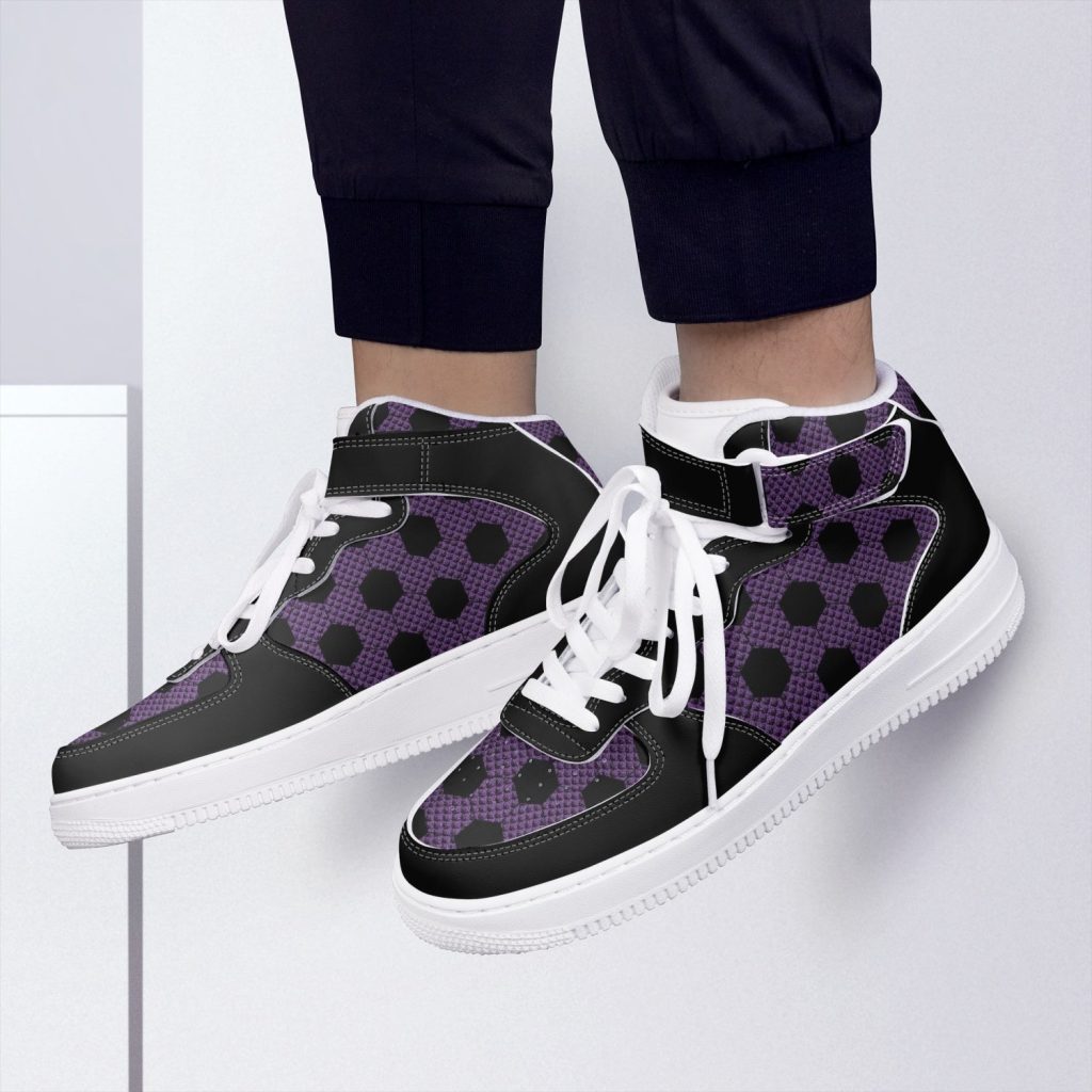 kokushibo demon slayer high top kamikaze shoes 10 - Anime Shoes UK Store