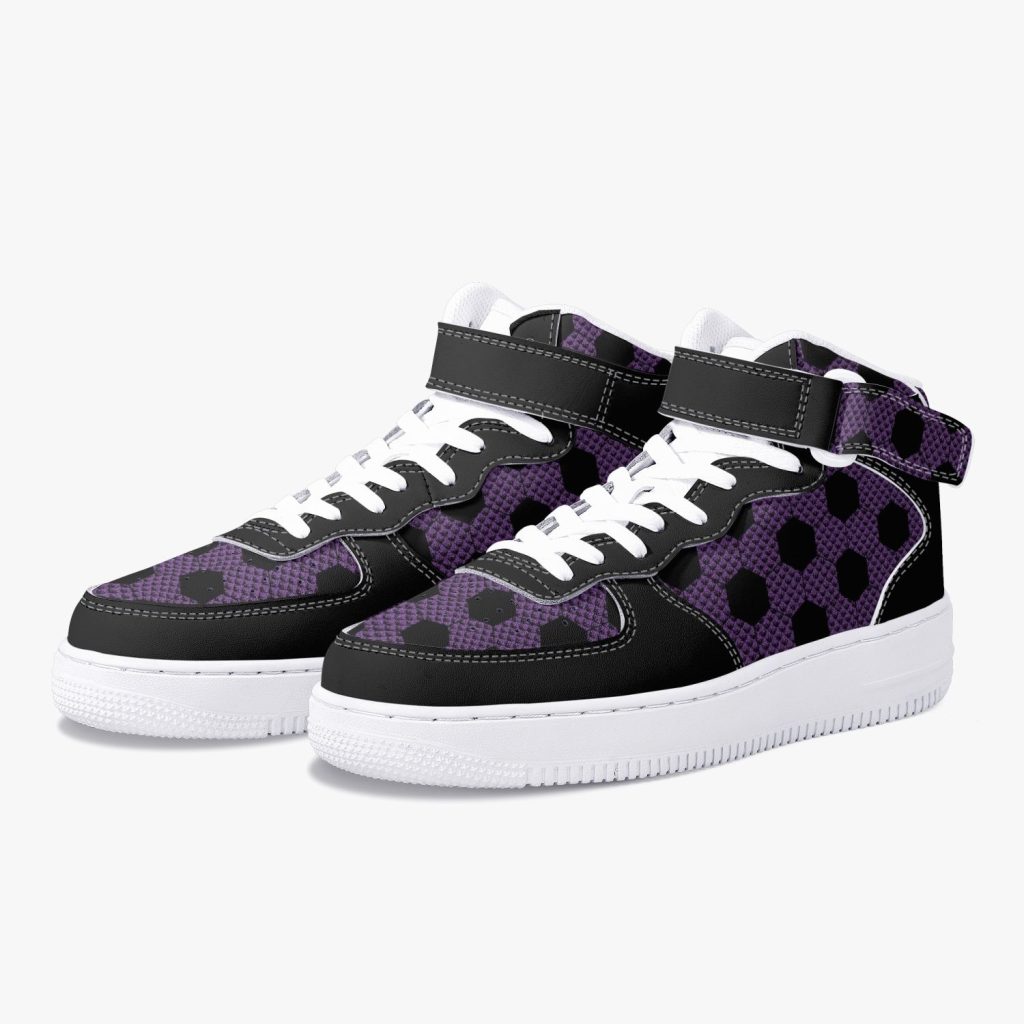 kokushibo demon slayer high top kamikaze shoes - Anime Shoes UK Store