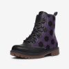 kokushibo demon slayer leather mountain boots - Anime Shoes UK Store
