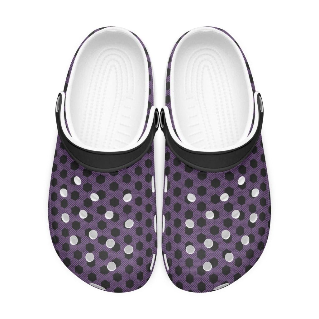 kokushibo haori demon slayer custom clogs 2 - Anime Shoes UK Store