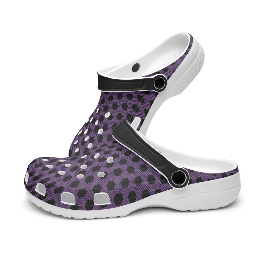 kokushibo haori demon slayer custom clogs 4 - Anime Shoes UK Store