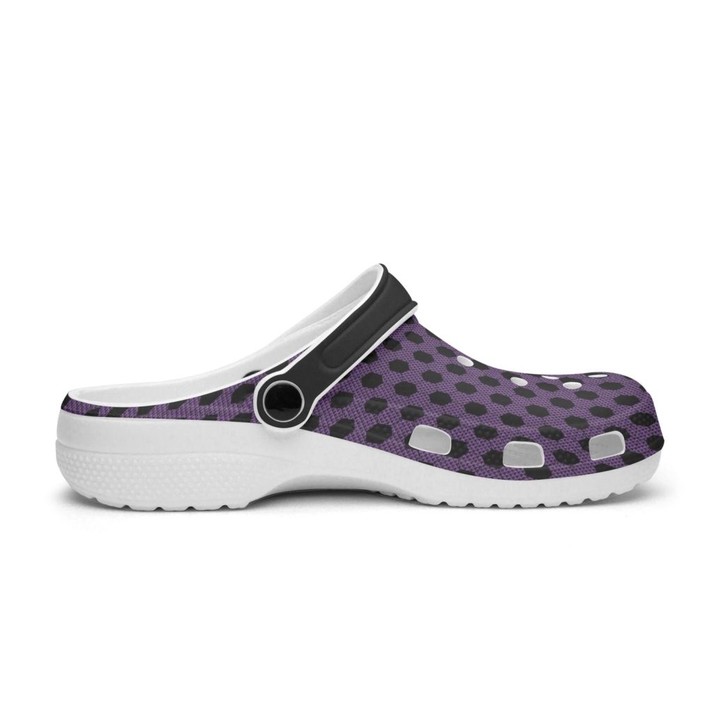 kokushibo haori demon slayer custom clogs 5 - Anime Shoes UK Store