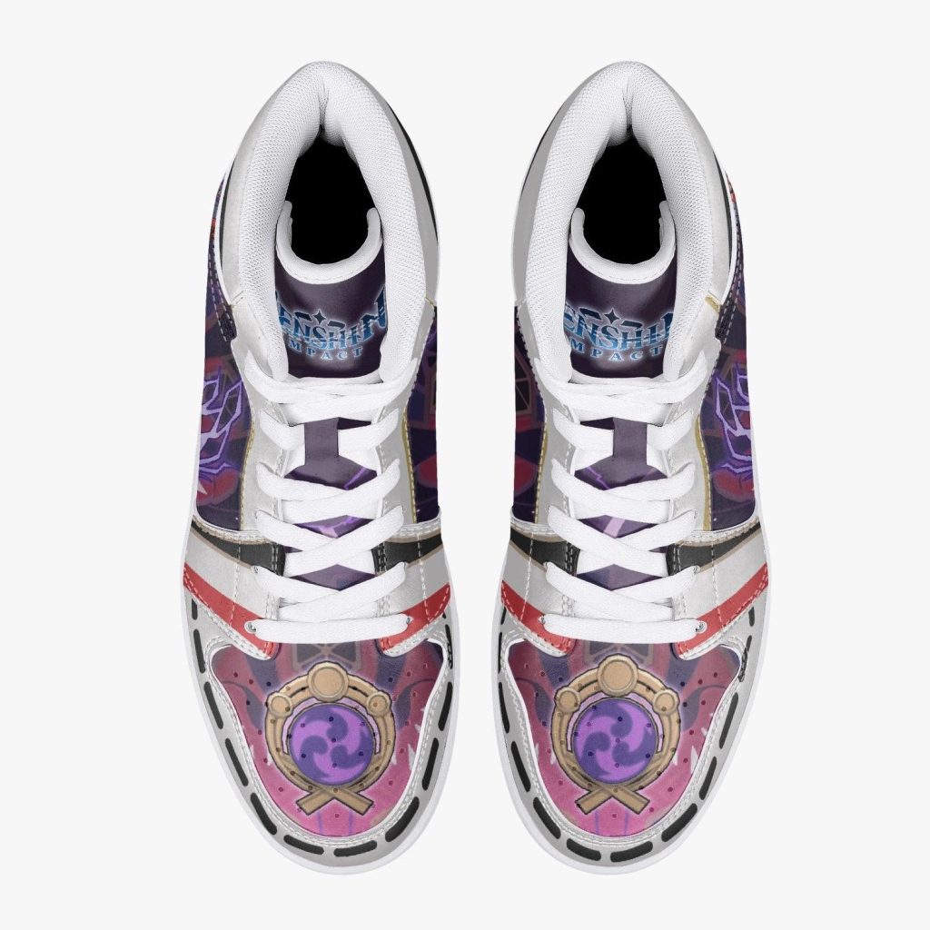 kujou sara genshin impact j force shoes 12 - Anime Shoes UK Store
