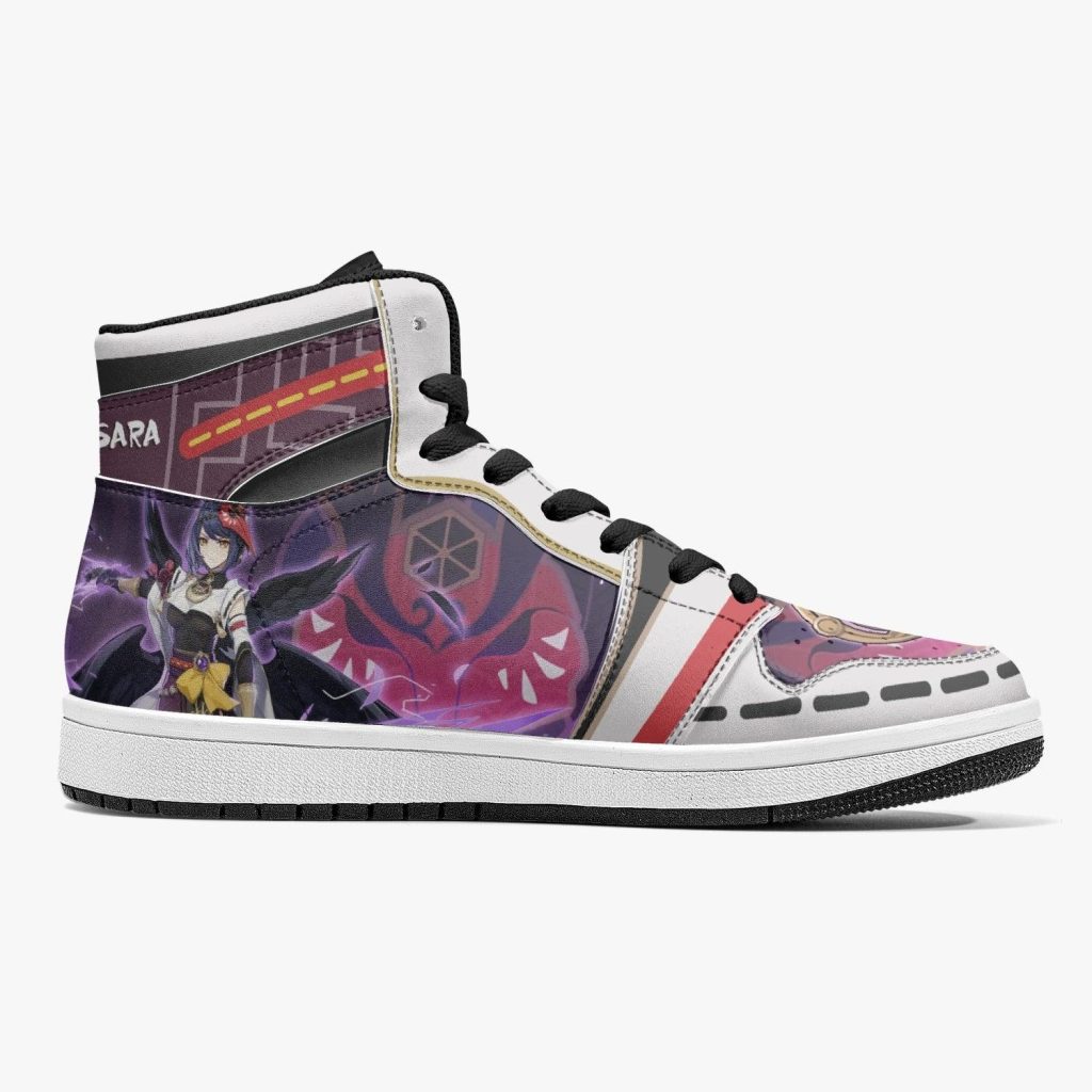 kujou sara genshin impact j force shoes 19 - Anime Shoes UK Store