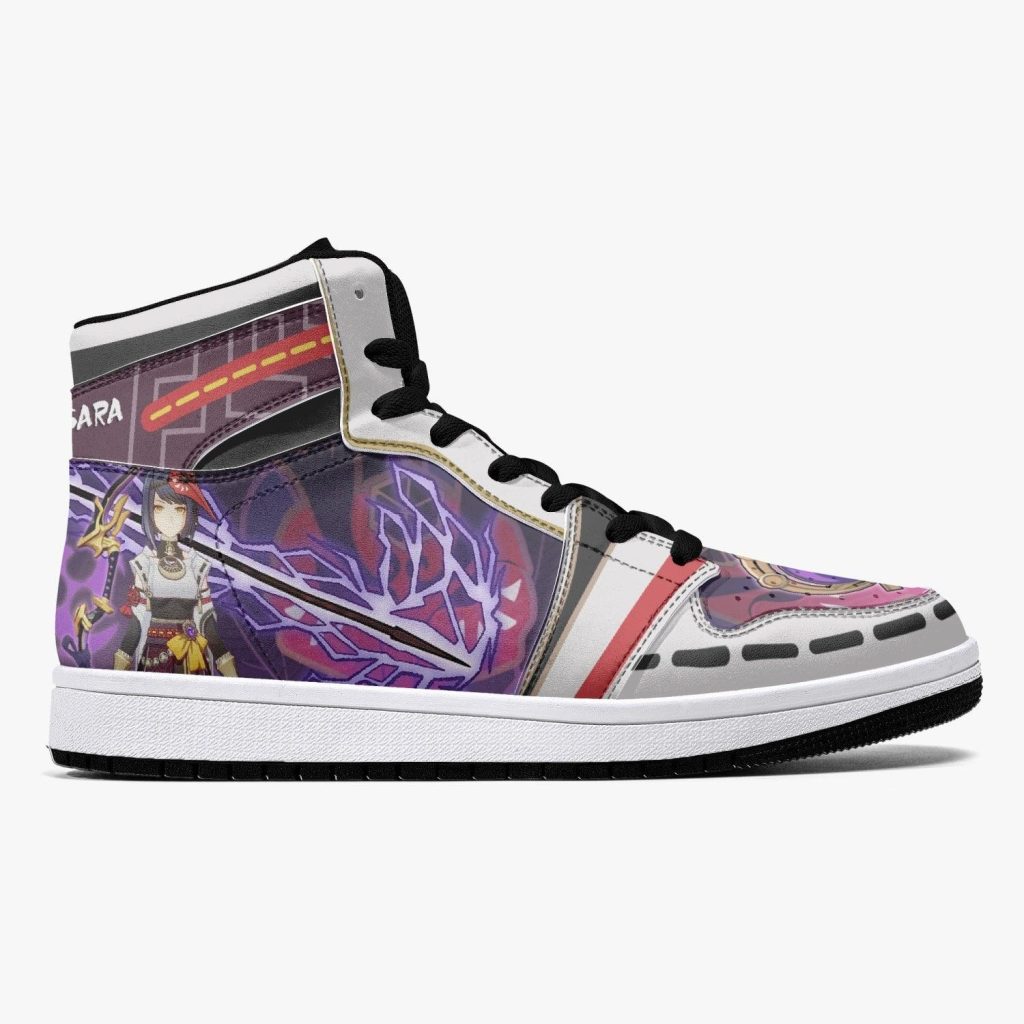 kujou sara genshin impact j force shoes 3 - Anime Shoes UK Store