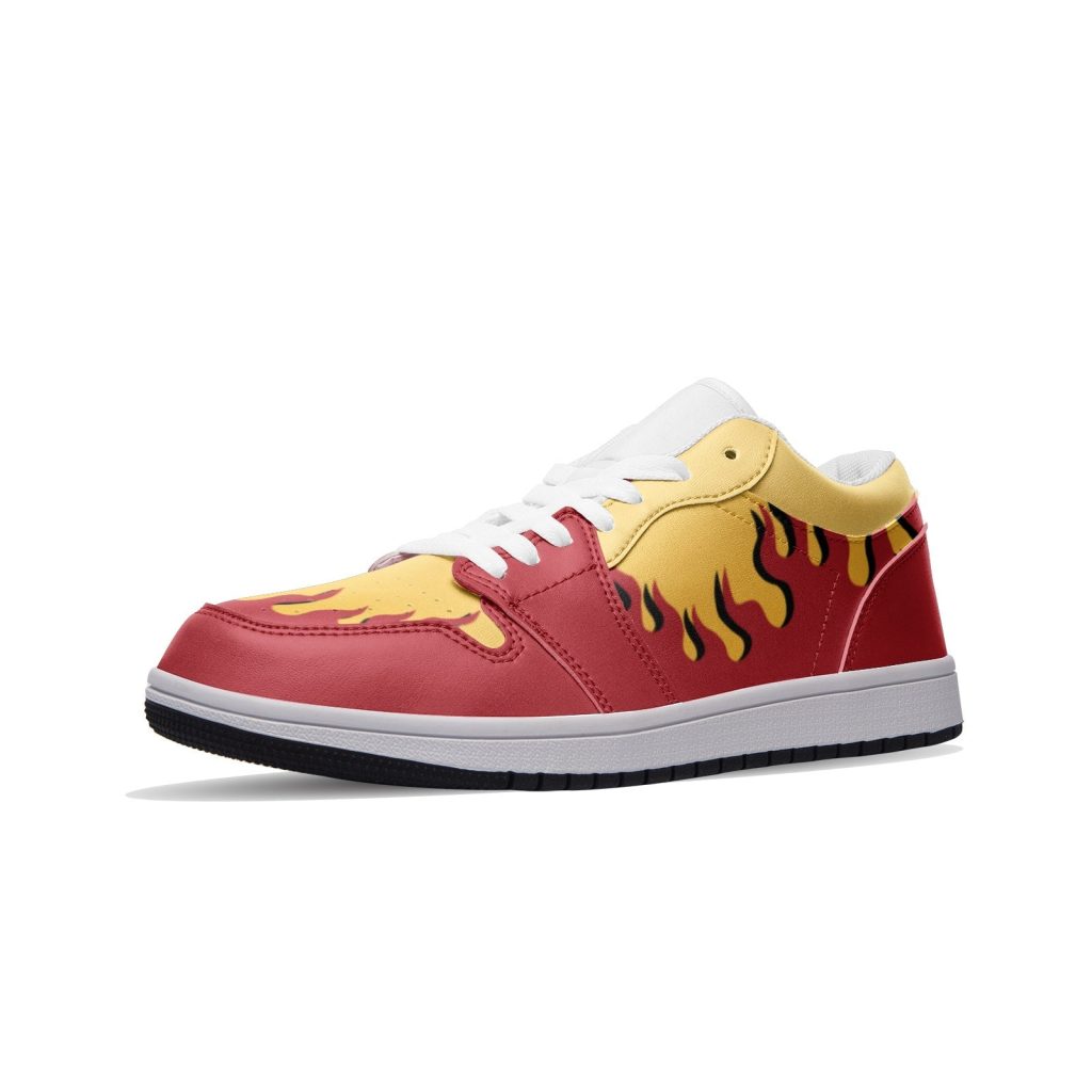 kyojuro demon slayer low top jd1 shoes - Anime Shoes UK Store