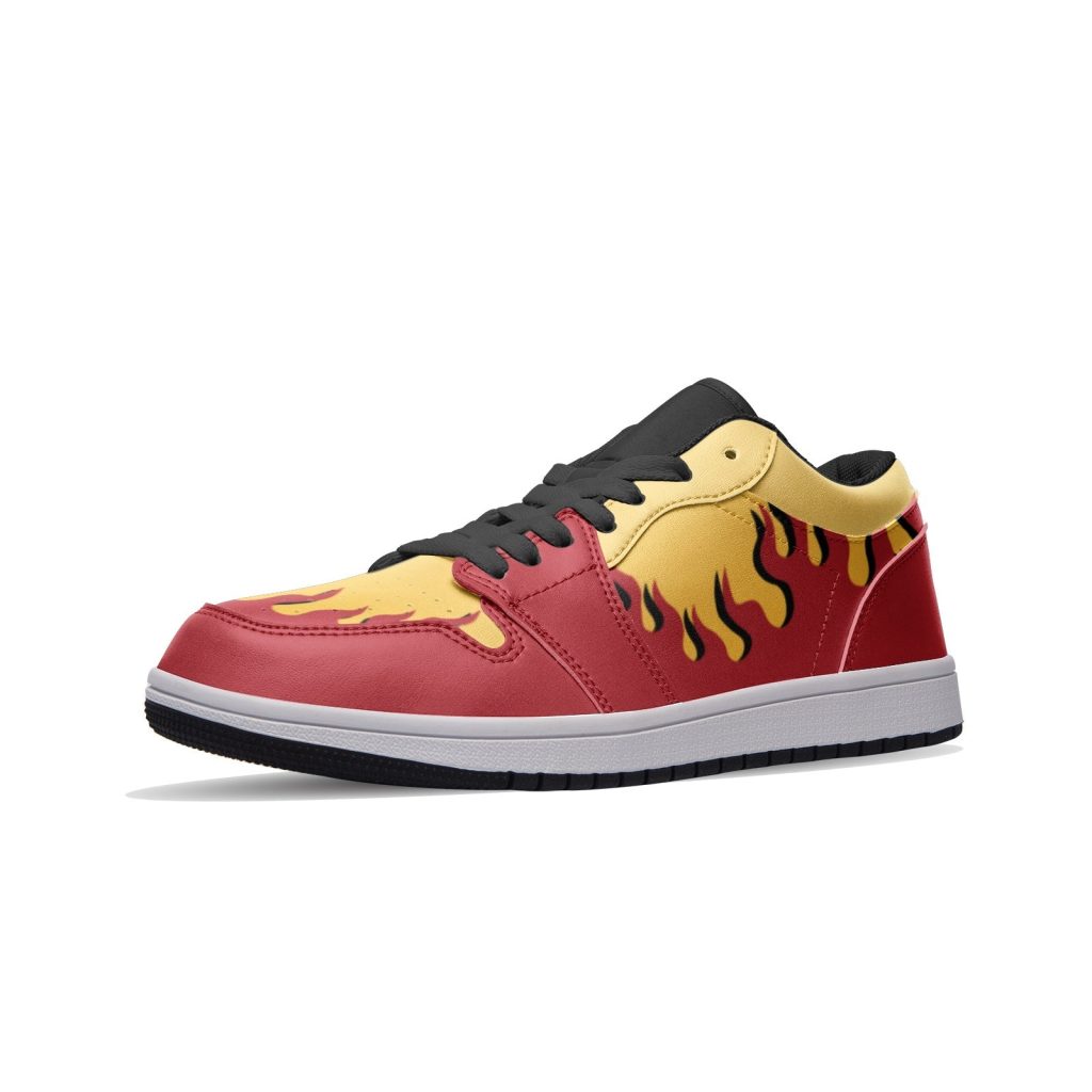 kyojuro demon slayer low top jd1 shoes 4 - Anime Shoes UK Store