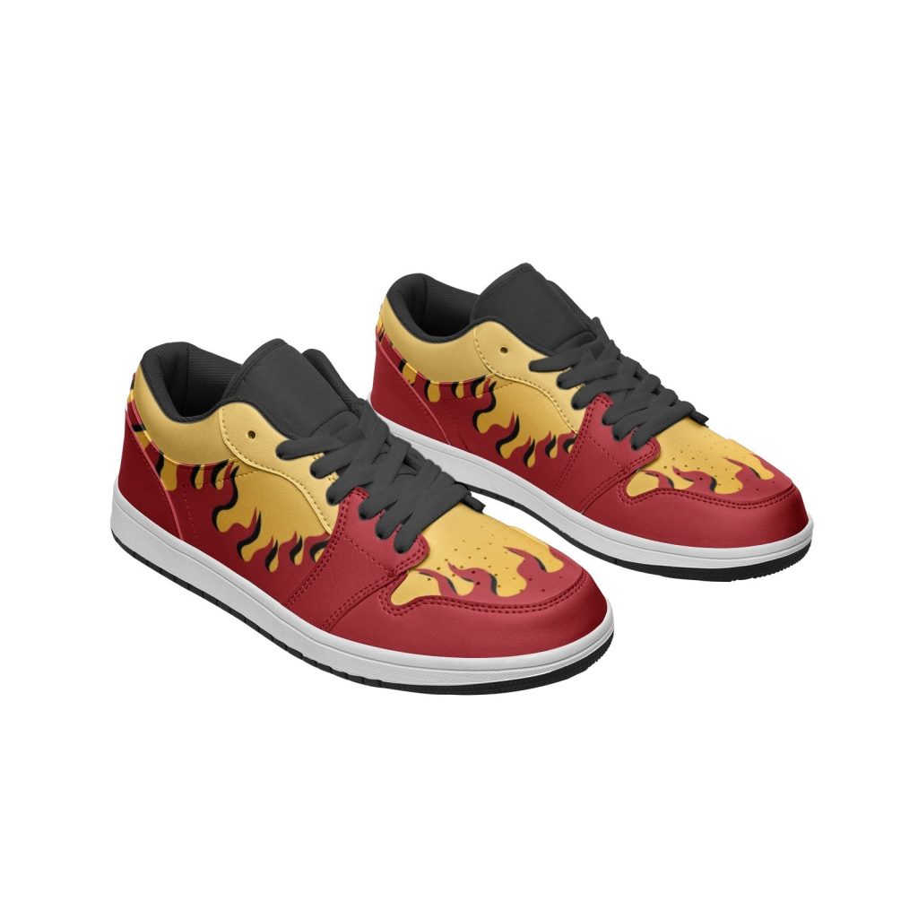 kyojuro demon slayer low top jd1 shoes 5 - Anime Shoes UK Store