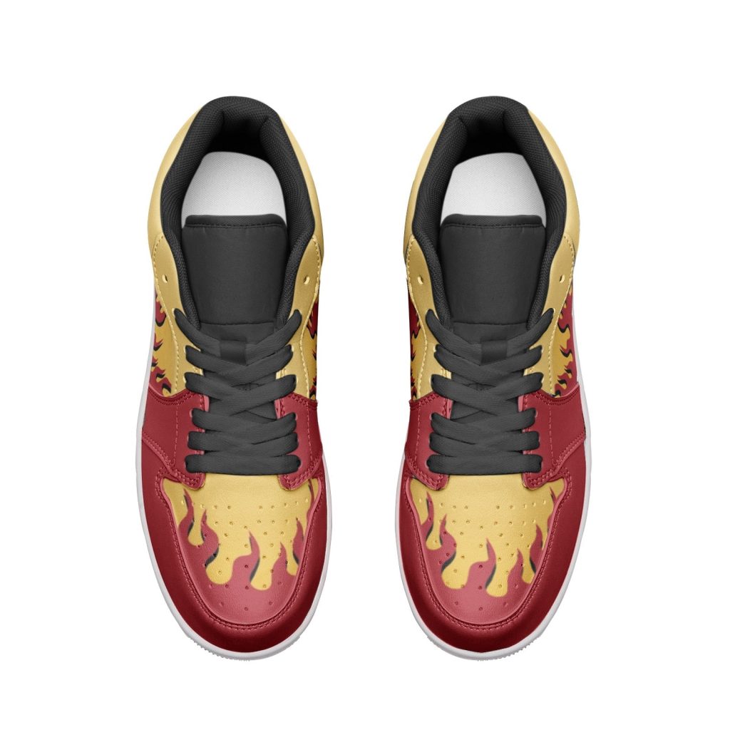 kyojuro demon slayer low top jd1 shoes 6 - Anime Shoes UK Store