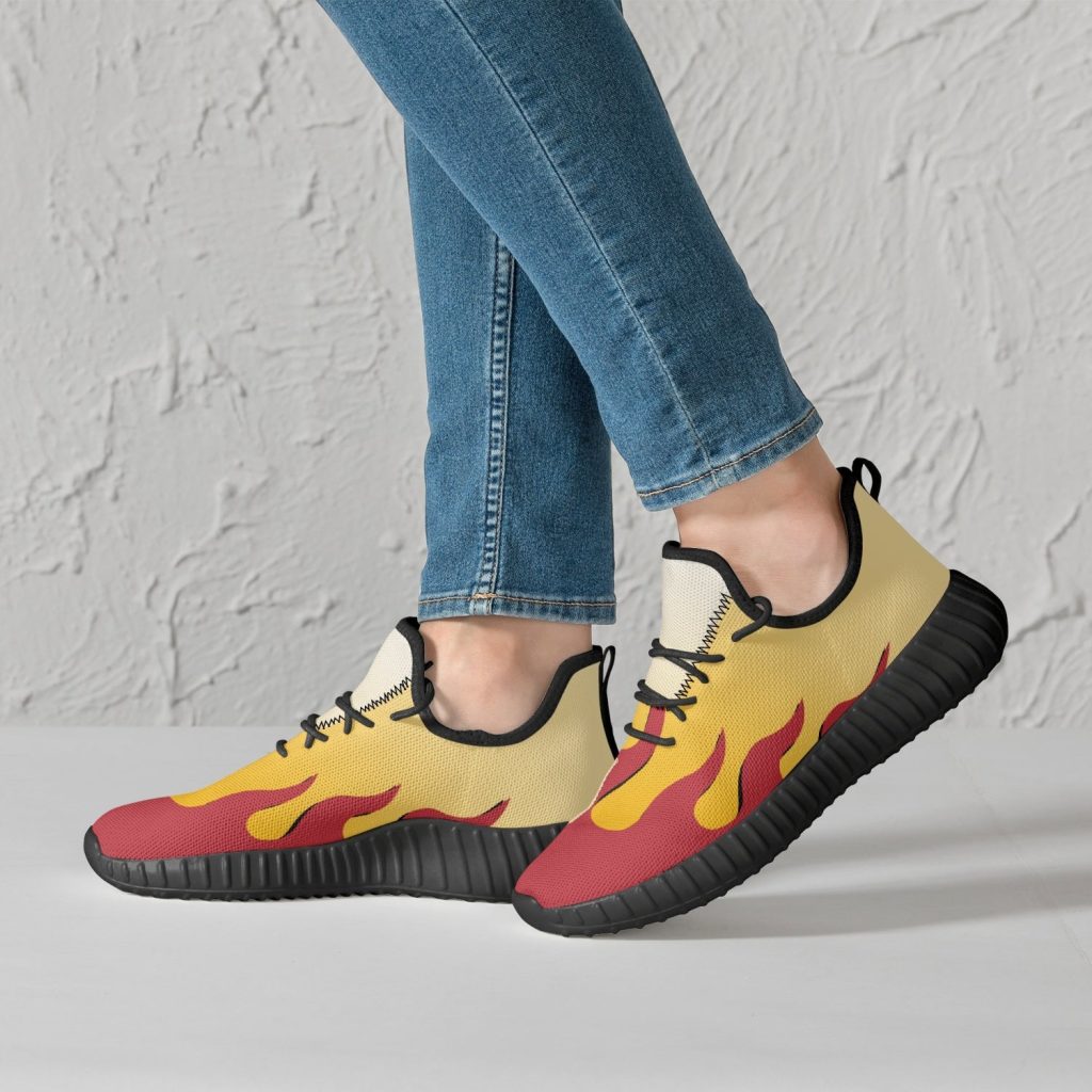 kyojuro demon slayer mesh nishi shoes 4 - Anime Shoes UK Store