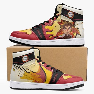 kyojuro rengoku demon slayer j force shoes - Anime Shoes UK Store