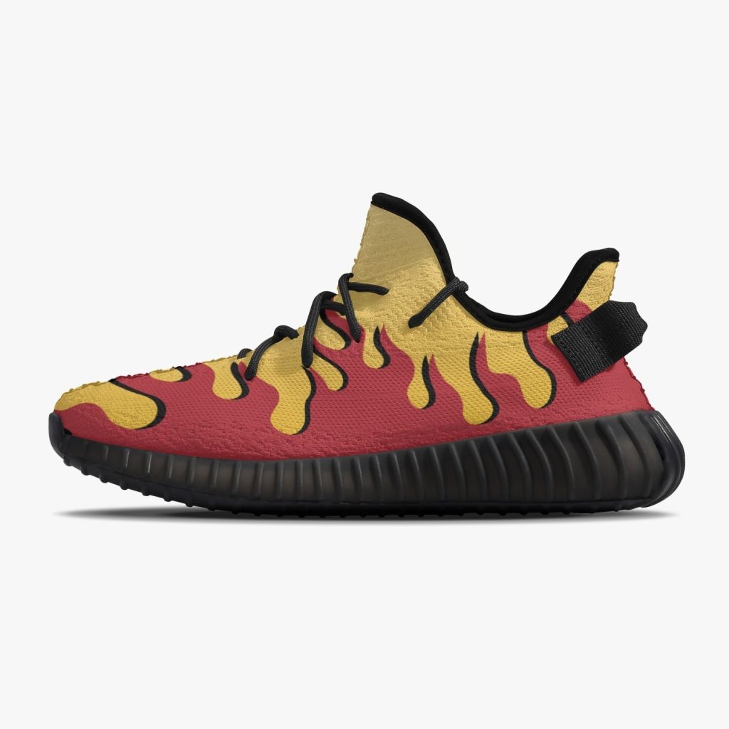 kyojuro rengoku demon slayer yz shoes 3 - Anime Shoes UK Store