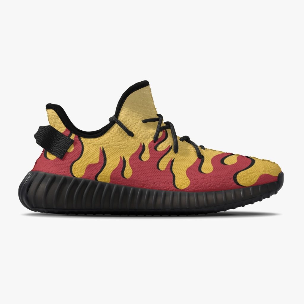 kyojuro rengoku demon slayer yz shoes 6 - Anime Shoes UK Store
