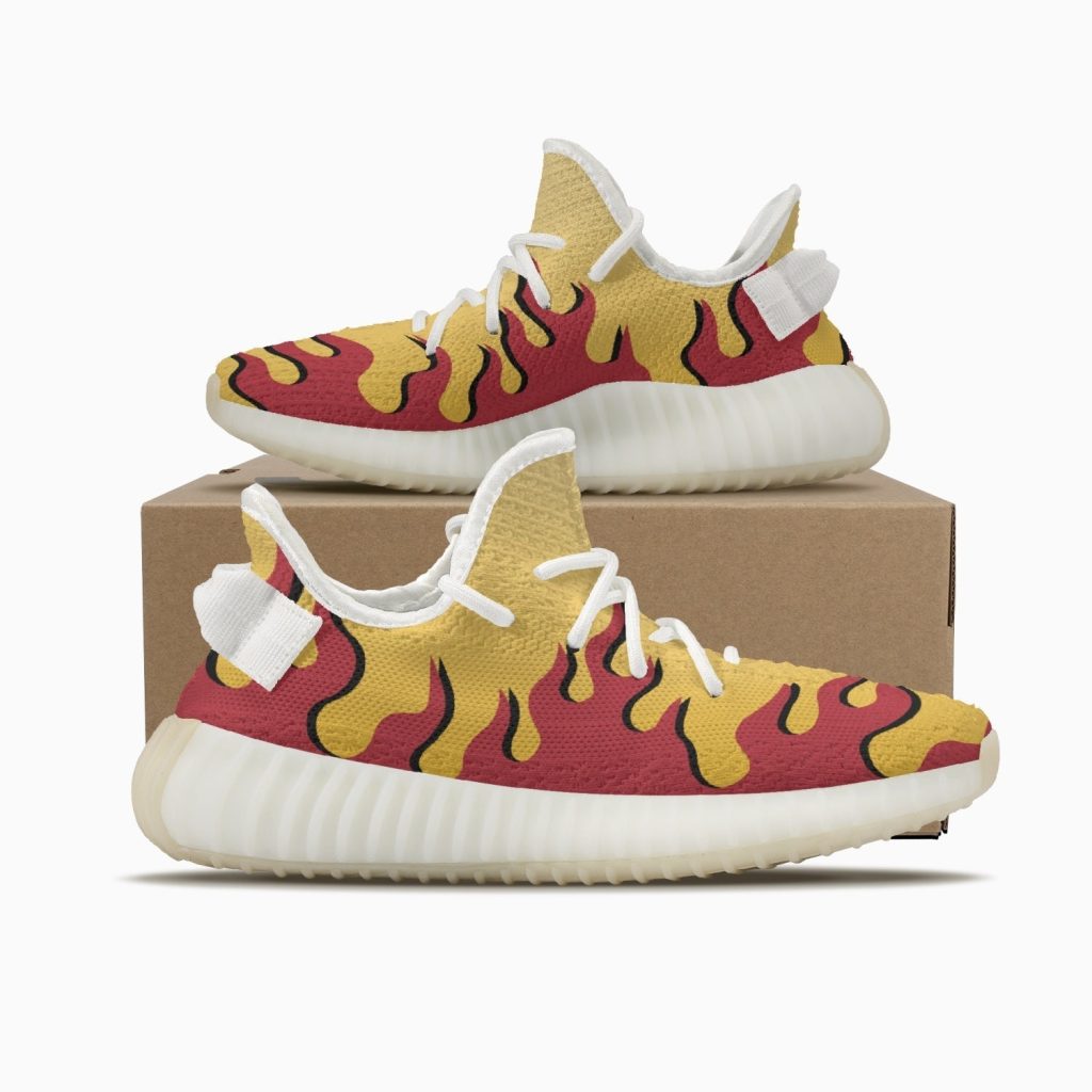 kyojuro rengoku demon slayer yz shoes d4c14d6b 7859 4b8b 9feb 05b4479d06d8 - Anime Shoes UK Store