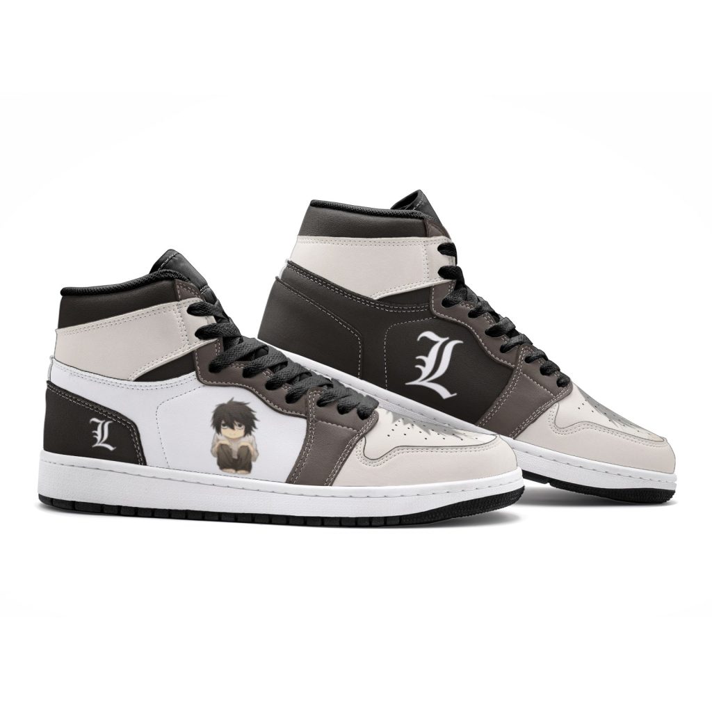 l lawliet death note jd1 shoes 2 - Anime Shoes UK Store