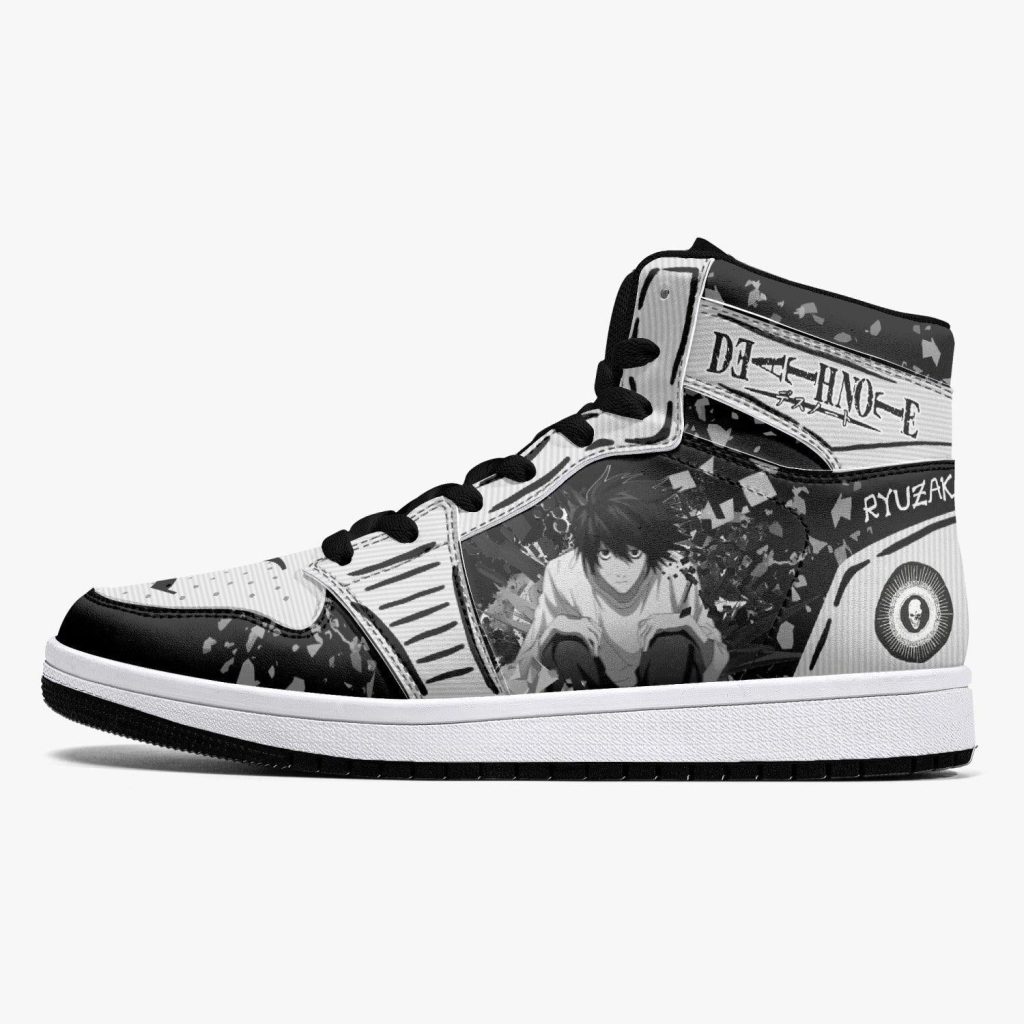 l lawliet ryuzaki death note j force shoes 16 - Anime Shoes UK Store