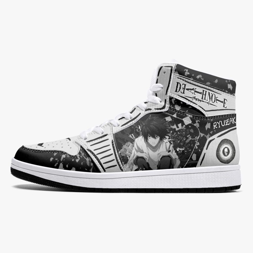 l lawliet ryuzaki death note j force shoes 7 - Anime Shoes UK Store