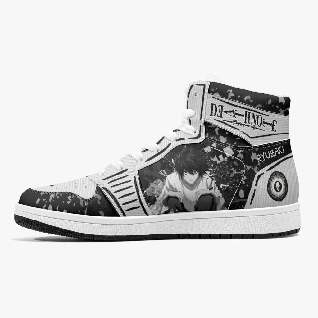 l lawliet ryuzaki death note j force shoes 8 - Anime Shoes UK Store