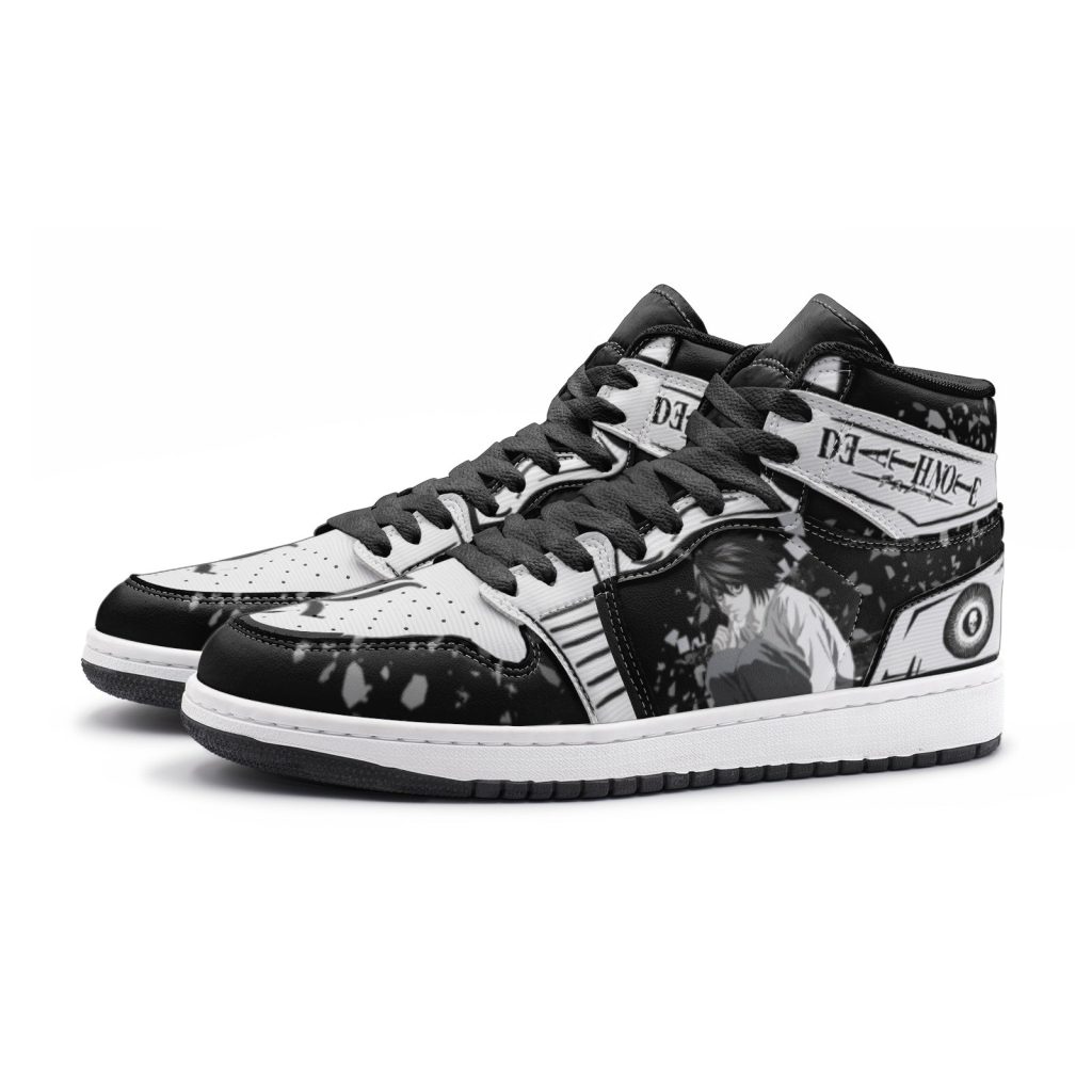 l lawliet ryuzaki death note jd1 shoes 3 - Anime Shoes UK Store