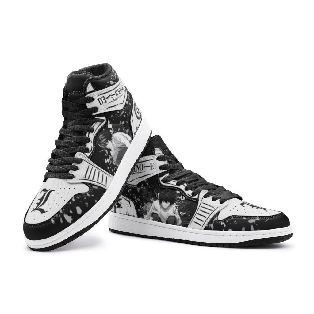 l lawliet ryuzaki death note jd1 shoes 4 - Anime Shoes UK Store
