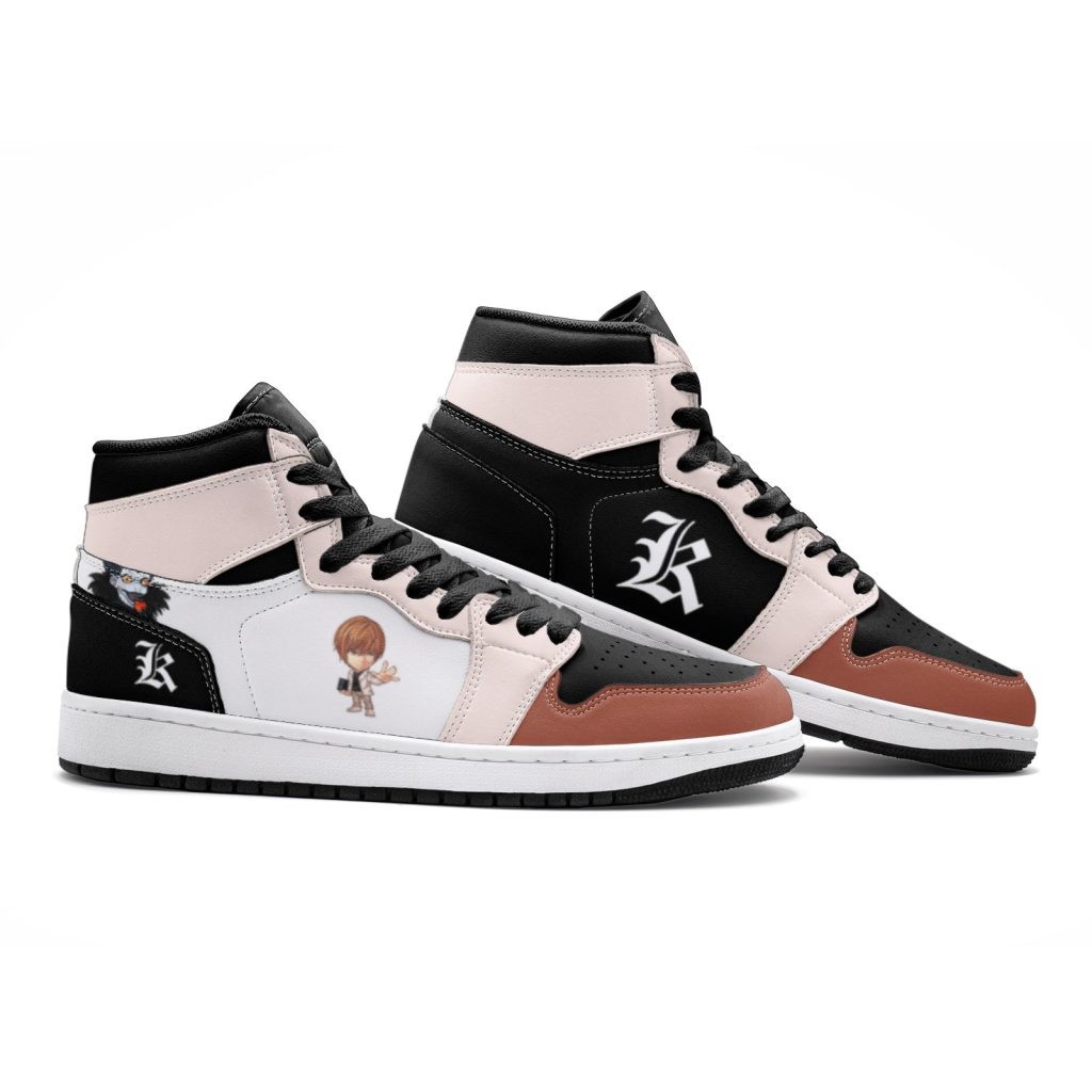light yagami death note jd1 shoes 2 - Anime Shoes UK Store