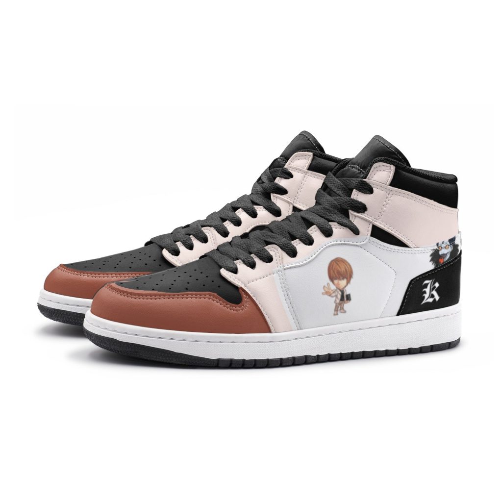light yagami death note jd1 shoes 3 - Anime Shoes UK Store