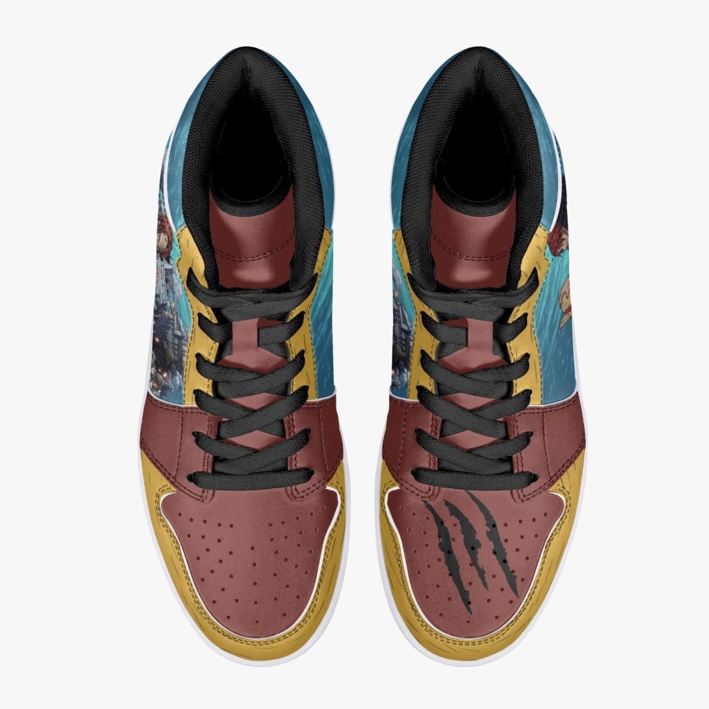 luffy and shanks one piece j force shoes 5 - Anime Shoes UK Store