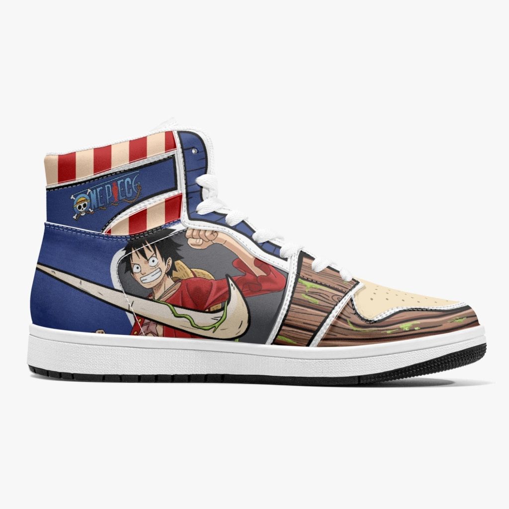 luffy one piece j force shoes 10 - Anime Shoes UK Store