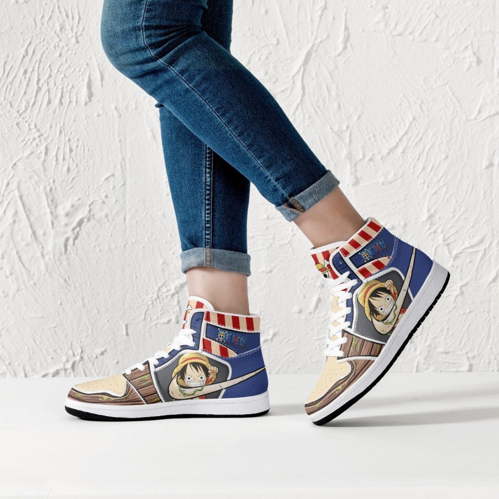 luffy one piece j force shoes 19 - Anime Shoes UK Store