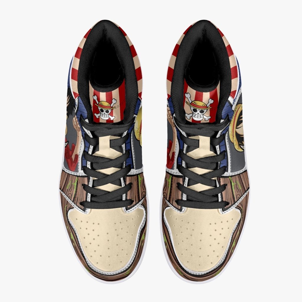 luffy one piece j force shoes 3 - Anime Shoes UK Store