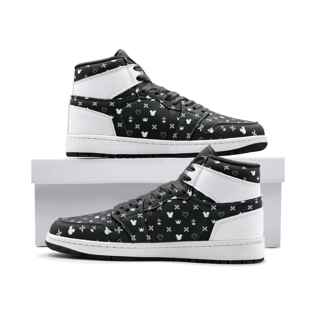 magical pattern kingdom hearts jd1 shoes - Anime Shoes UK Store