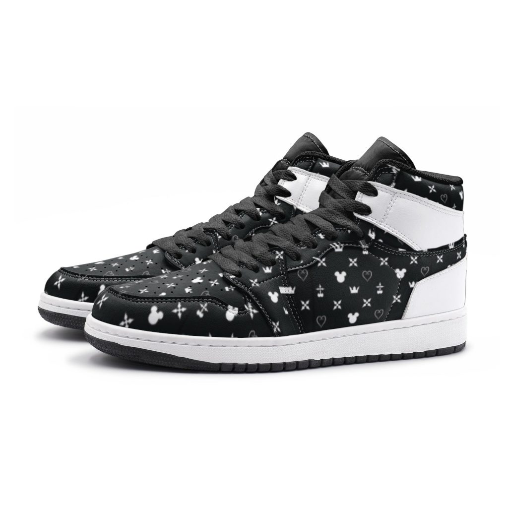 magical pattern kingdom hearts jd1 shoes 3 - Anime Shoes UK Store