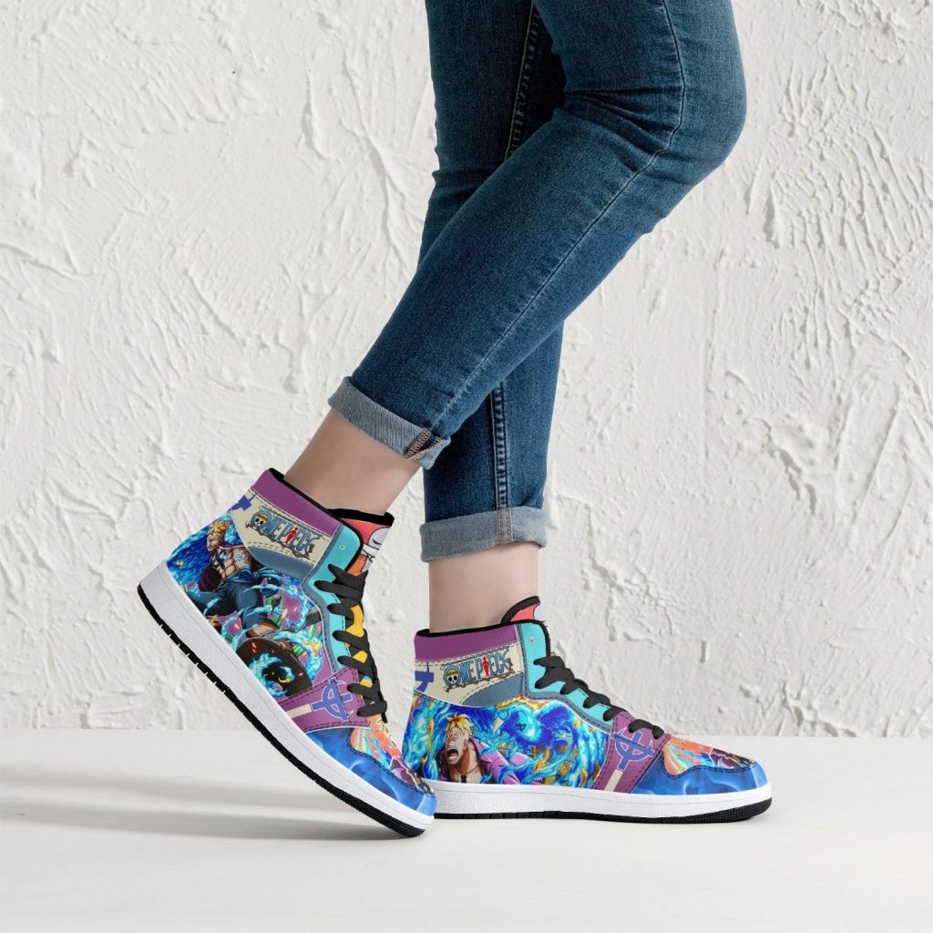 marco the phoenix one piece j force shoes 5 - Anime Shoes UK Store