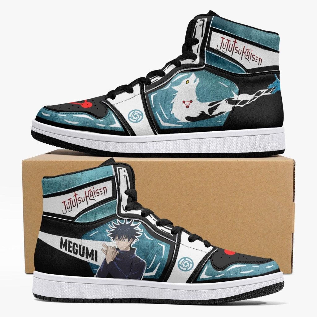 megumi fushiguro divine jujutsu kaisen j force shoes - Anime Shoes UK Store