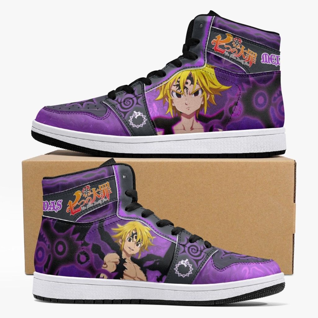 meliodas assault mode seven deadly sins j force shoes - Anime Shoes UK Store
