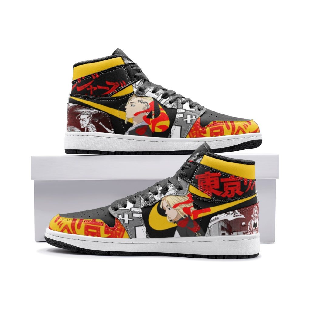 mikey and draken tokyo revengers jd1 shoes - Anime Shoes UK Store