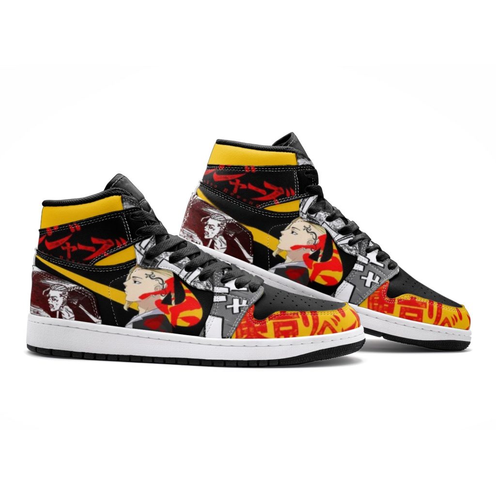 mikey and draken tokyo revengers jd1 shoes 2 - Anime Shoes UK Store