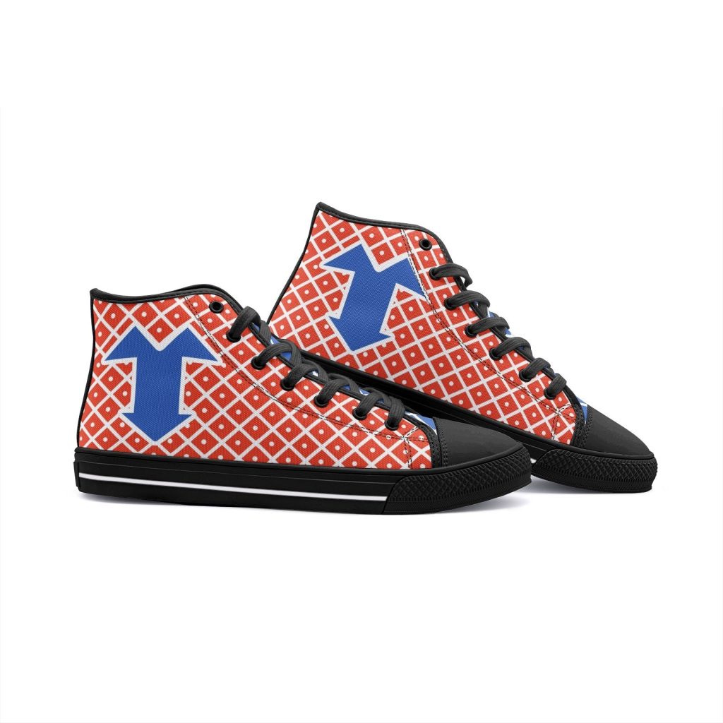 mista guido jojos bizarre adventure classic high top canvas shoes 6 - Anime Shoes UK Store