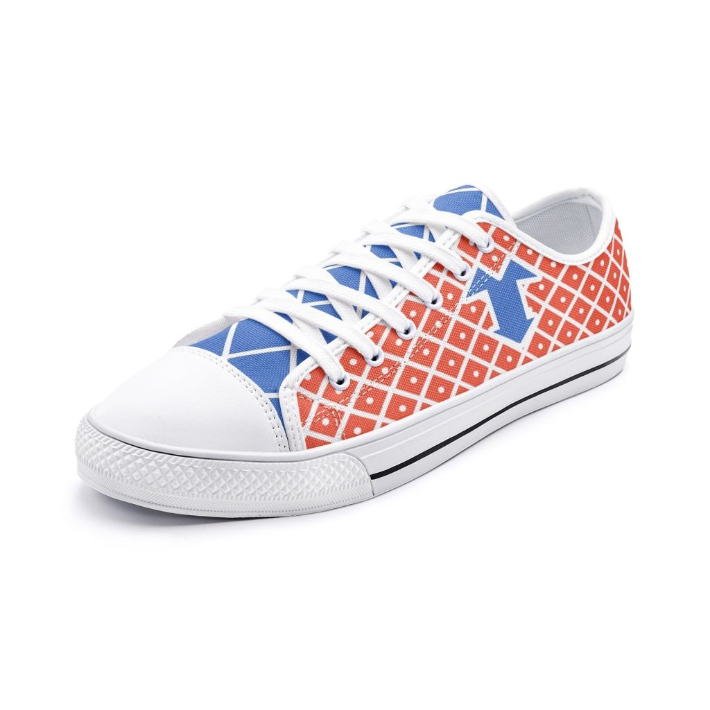 mista guido jojos bizarre adventure classic low top canvas shoes - Anime Shoes UK Store