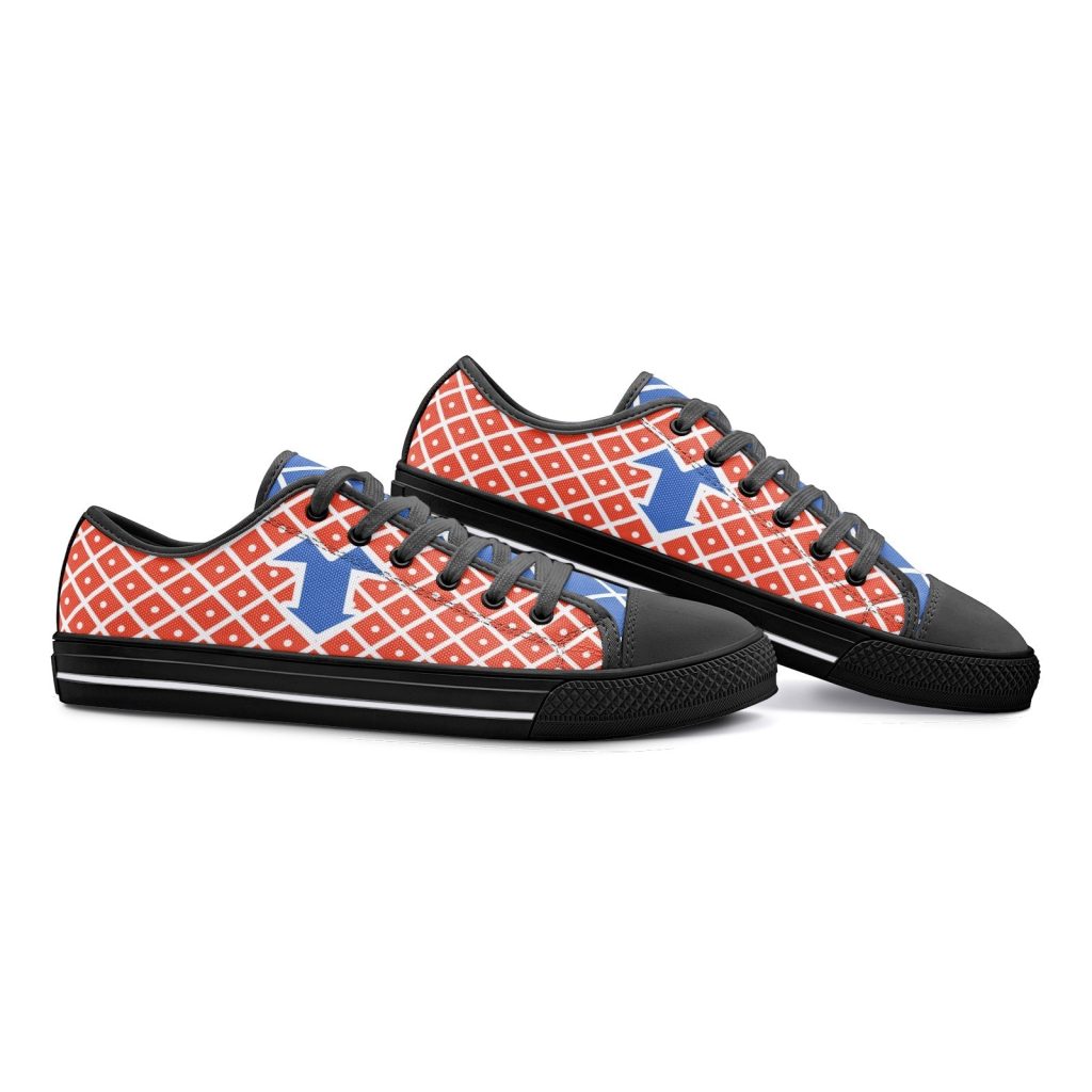mista guido jojos bizarre adventure classic low top canvas shoes 7 - Anime Shoes UK Store