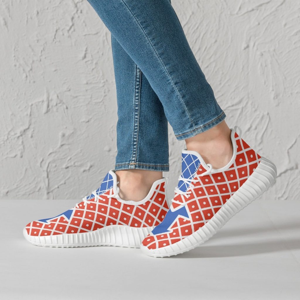 mista guido jojos bizarre adventure mesh nishi shoes 16 - Anime Shoes UK Store