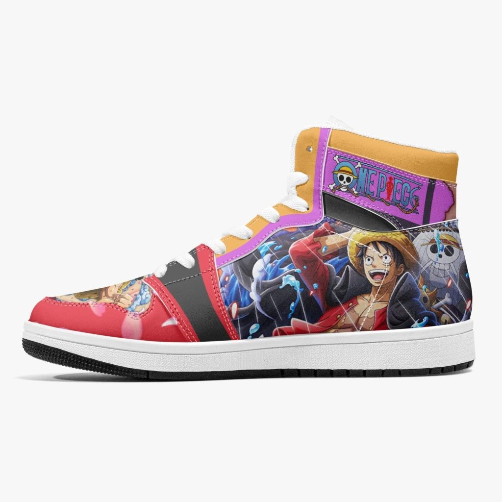monkey d luffy armament haki ryuo one piece j force shoes 10 - Anime Shoes UK Store
