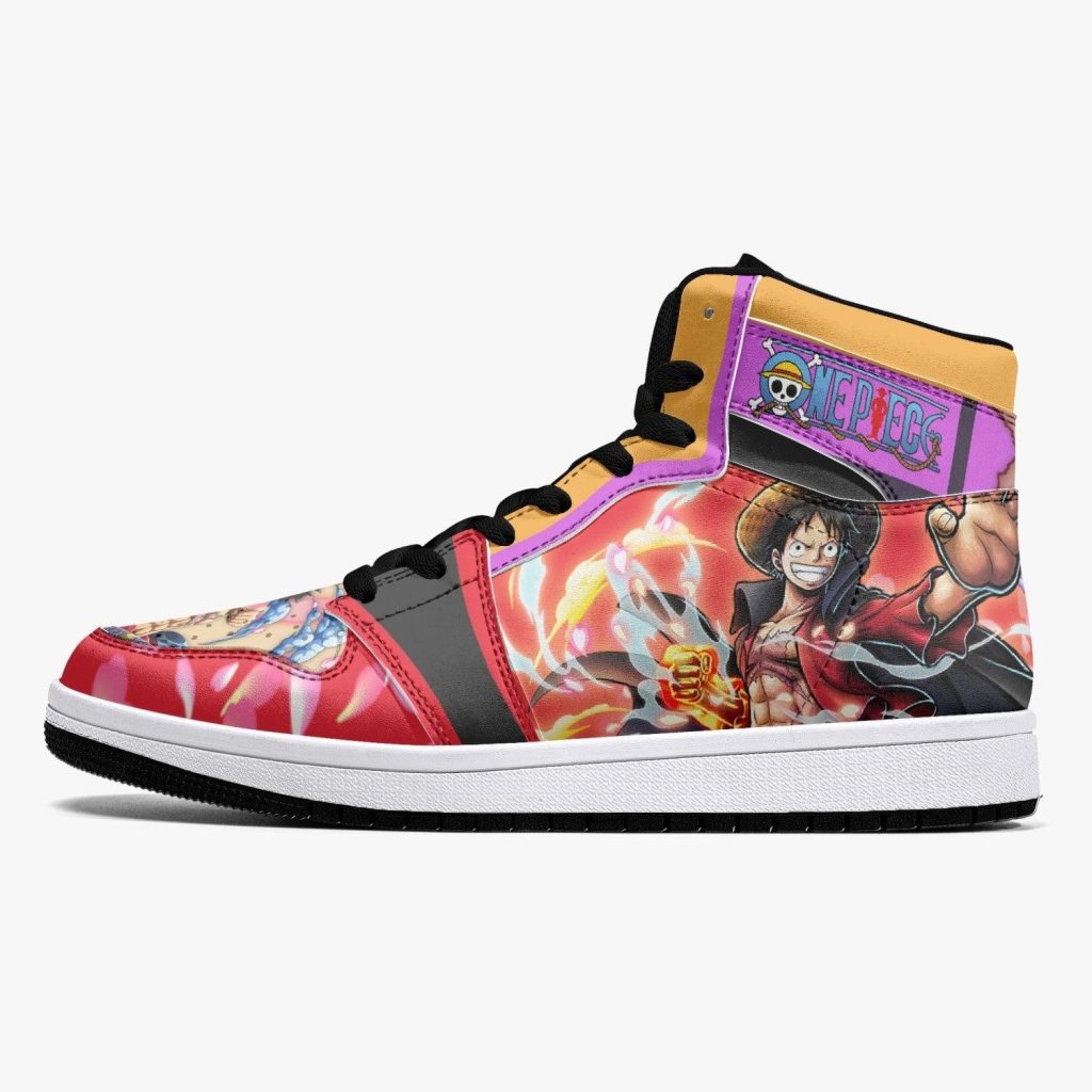 monkey d luffy armament haki ryuo one piece j force shoes 18 - Anime Shoes UK Store