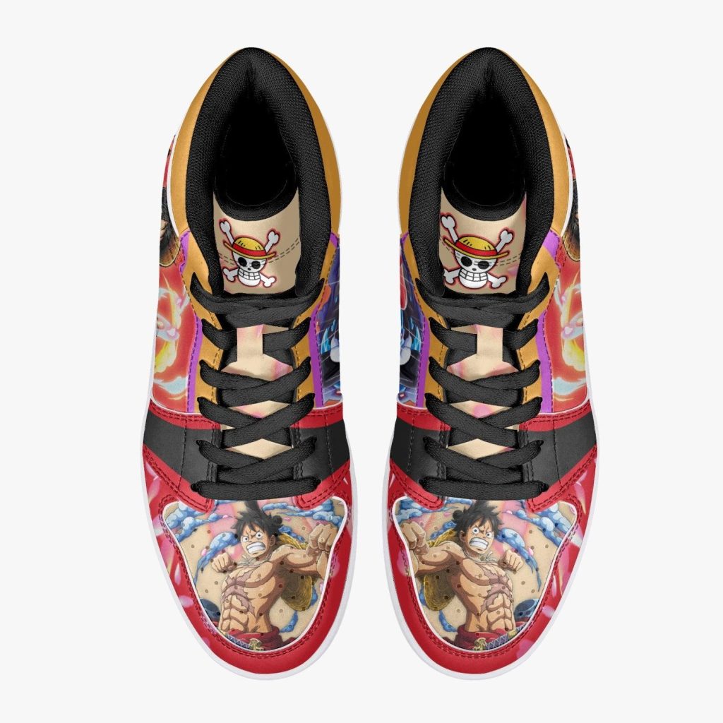 monkey d luffy armament haki ryuo one piece j force shoes 3 - Anime Shoes UK Store