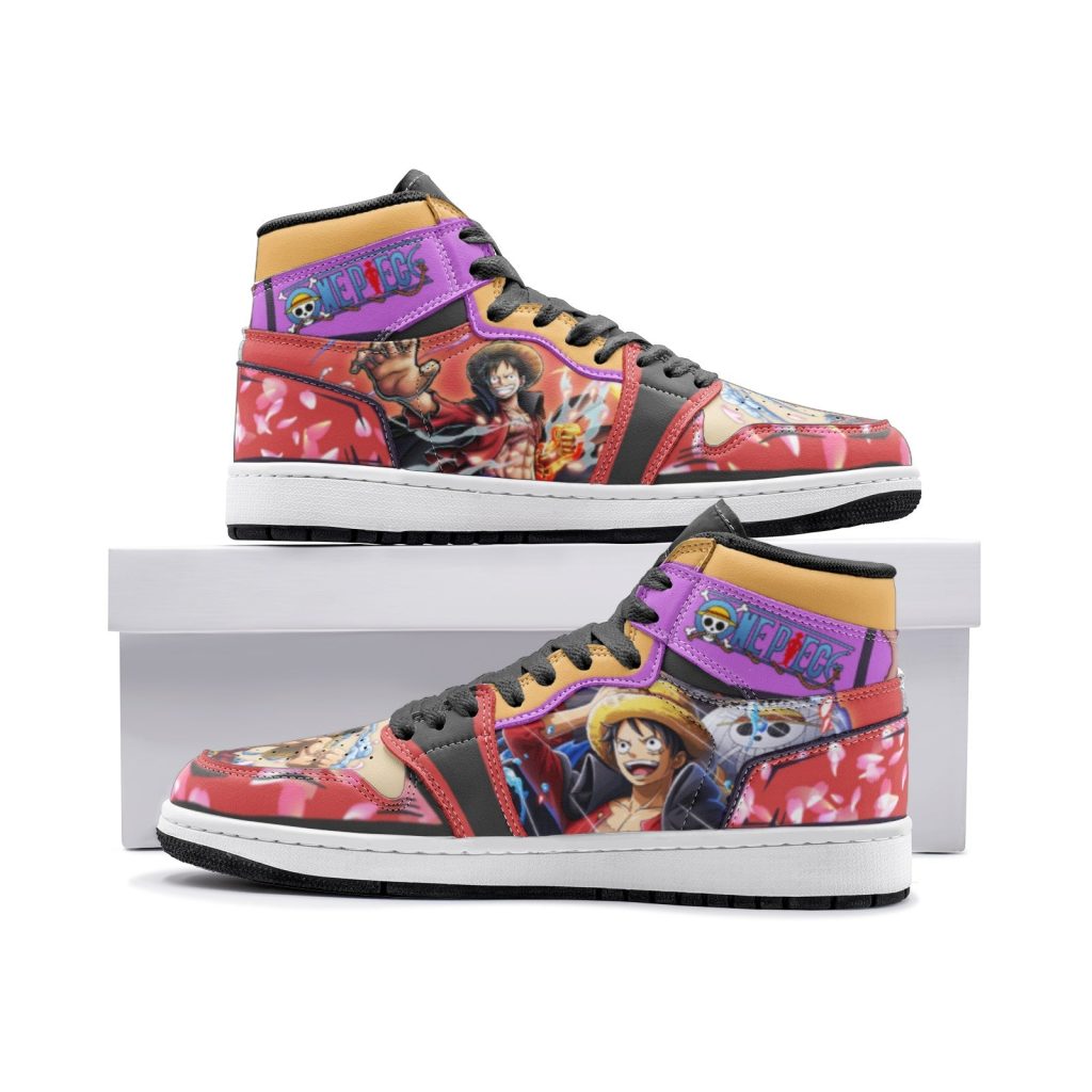 monkey d luffy armament haki ryuo one piece jd1 shoes - Anime Shoes UK Store
