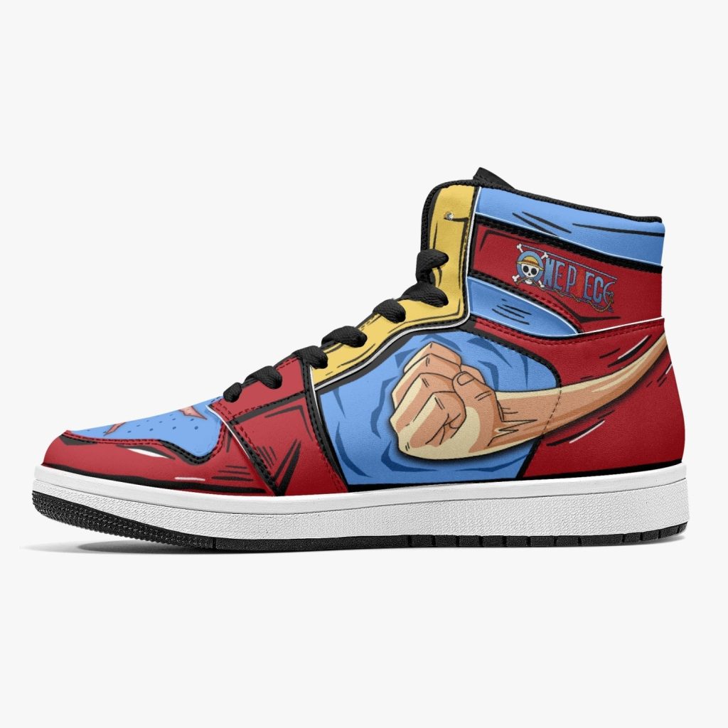 monkey d luffy fist one piece j force shoes 20 - Anime Shoes UK Store