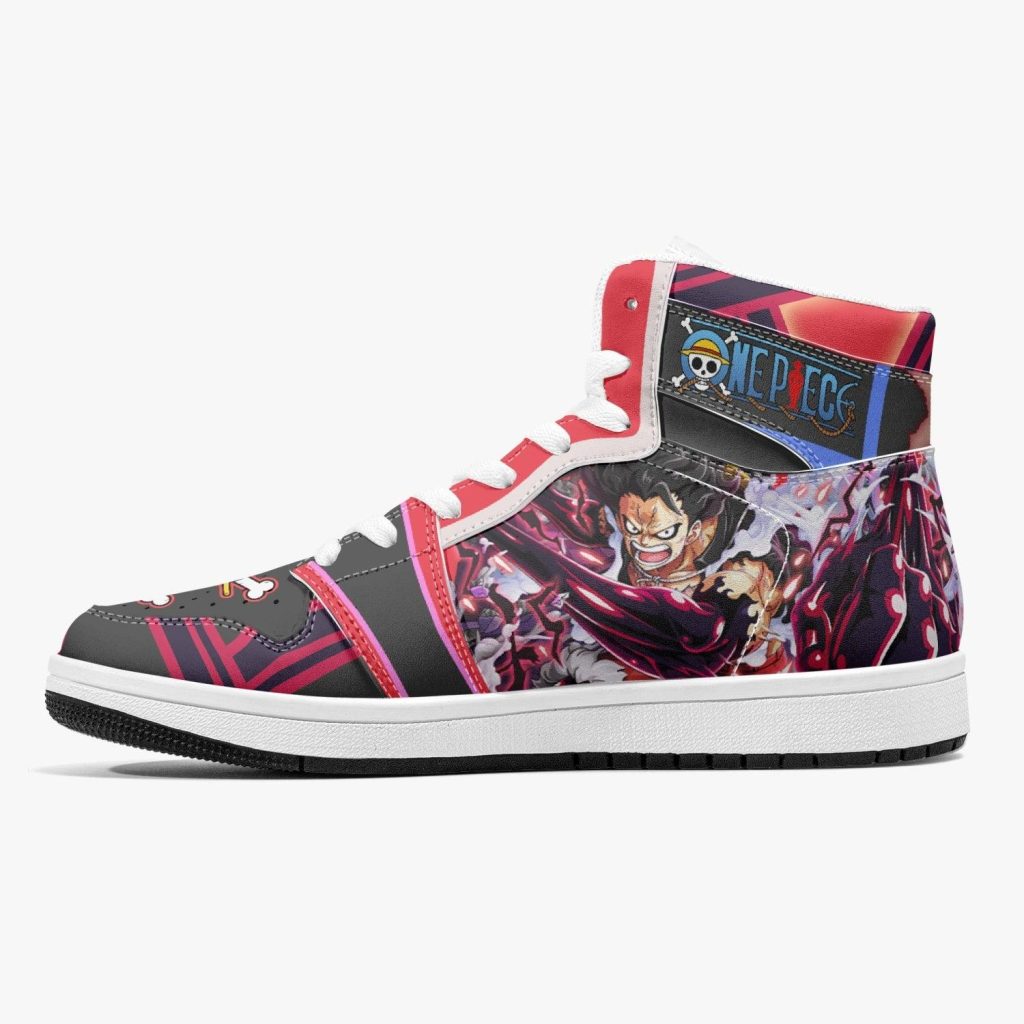 monkey d luffy gear 4th snake man one piece j force shoes 11 - Anime Shoes UK Store